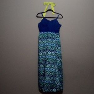 No Boundaries: Empire Waist Strapless Sun Dress
